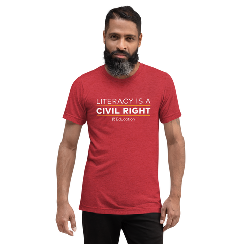 Literacy Is A Civil Right - T-Shirt