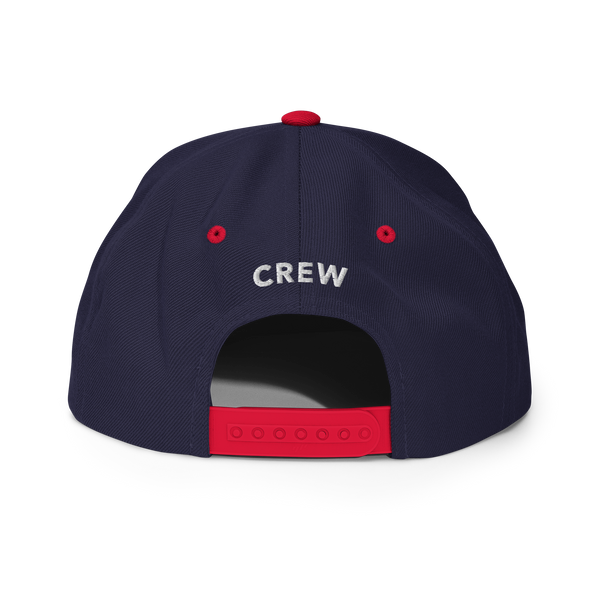 Crew - Snapback Hat (Navy)