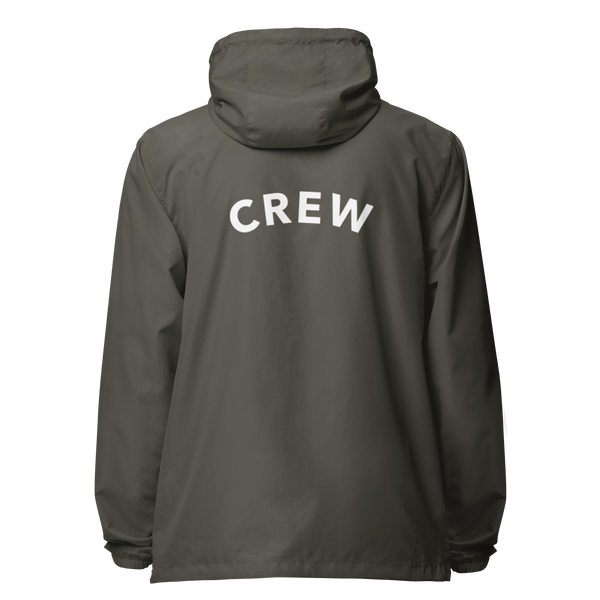 Crew - Unisex Windbreaker (Gray, Navy)