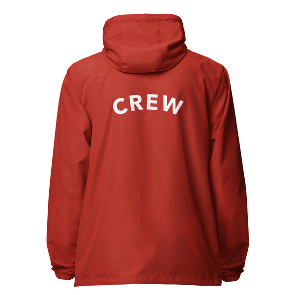 Crew - Unisex Windbreaker (Crimson)