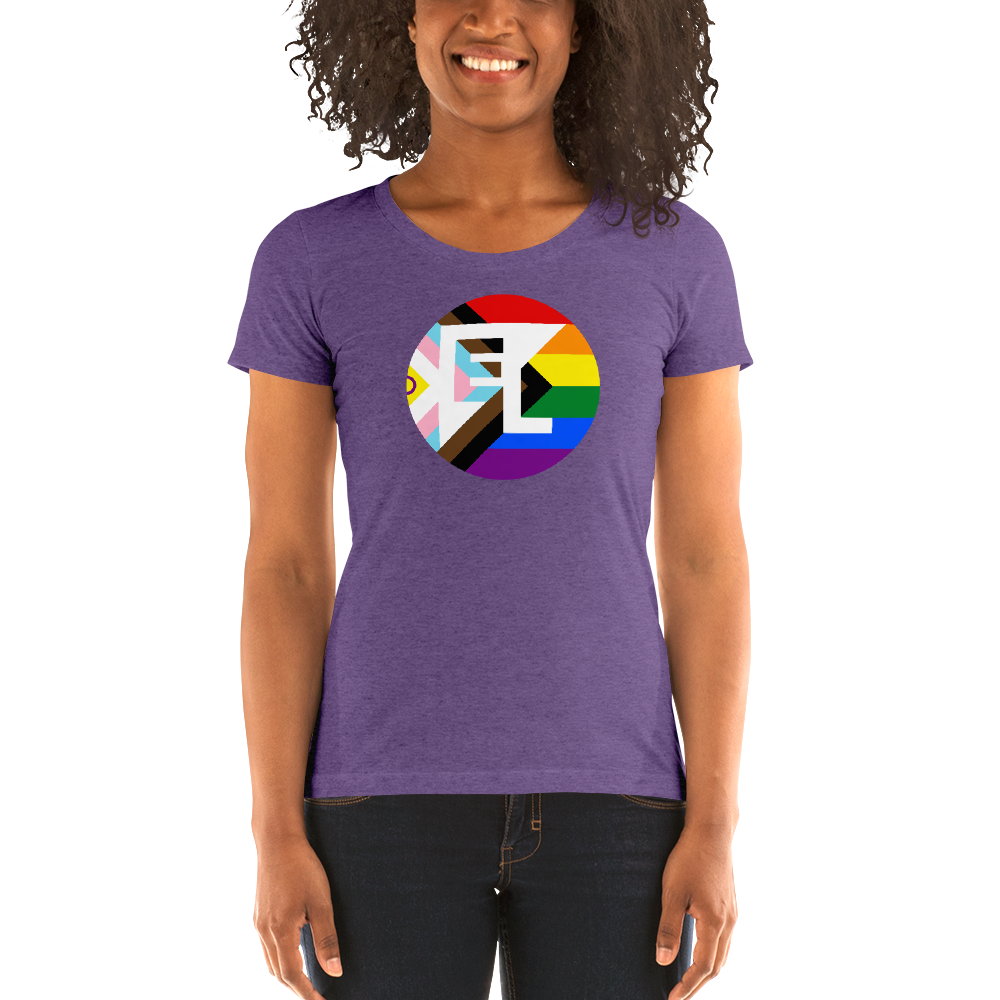 EL Pride 2022 - fitted tri-blend t-shirt
